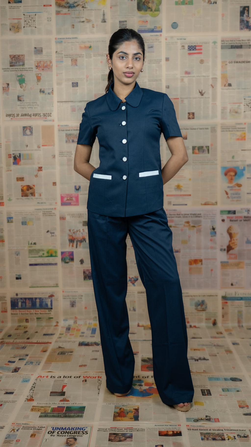 Midnight Blue Coord Set